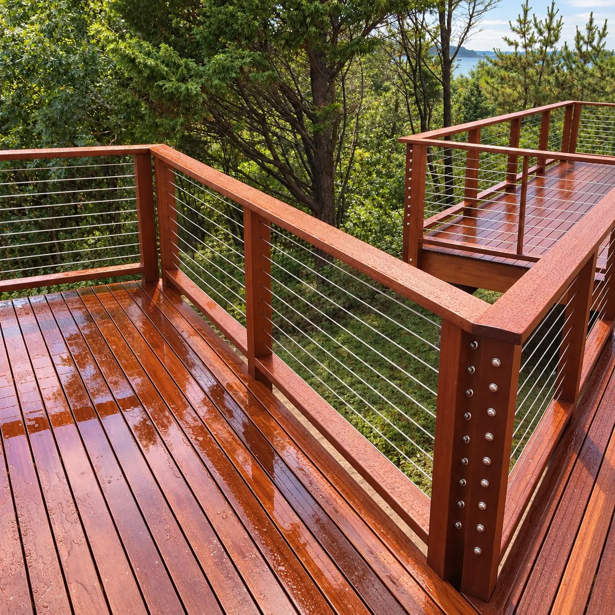 Deck, porch and pergola carpentry — 3