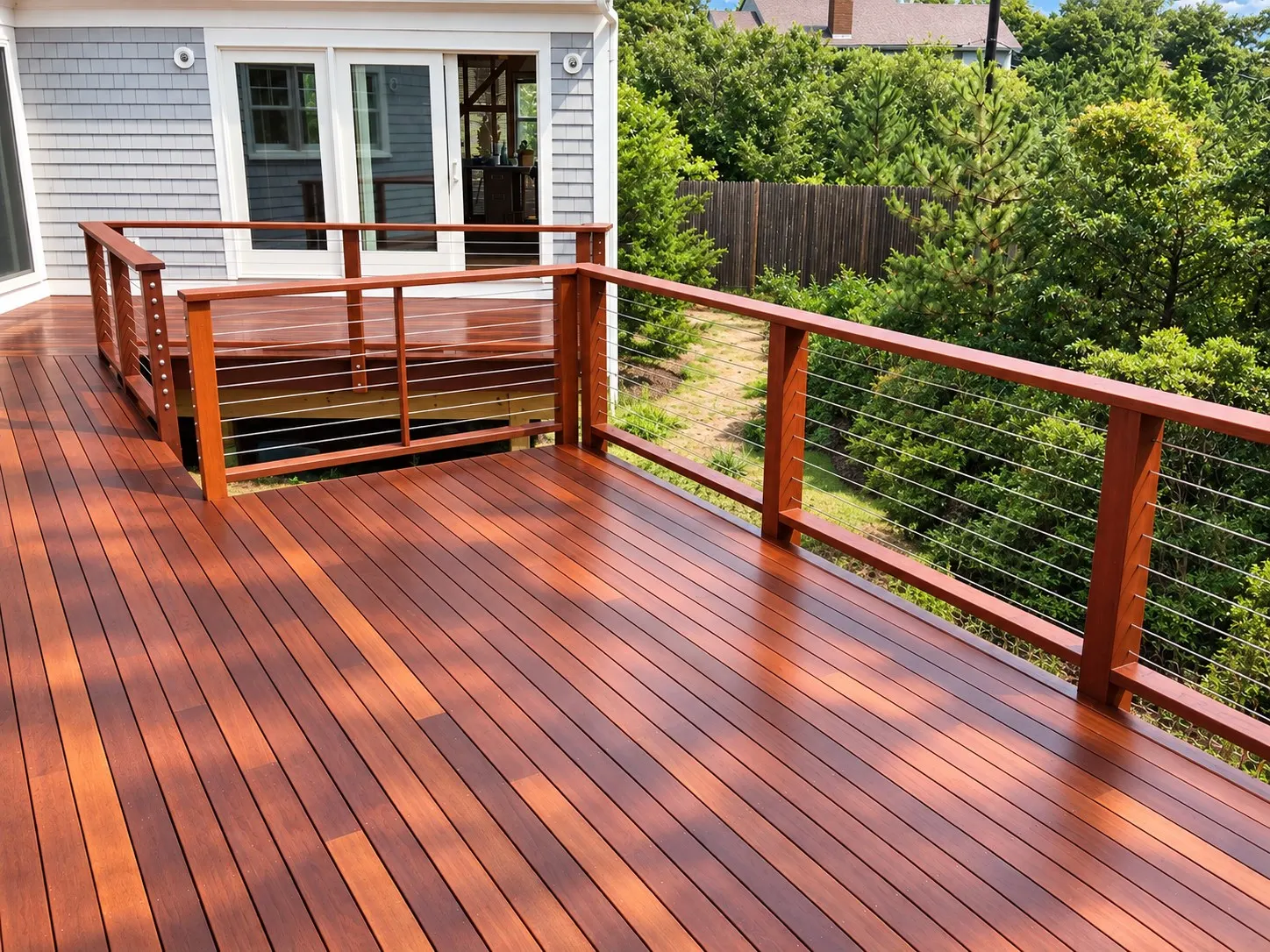 Deck, porch and pergola carpentry — 4