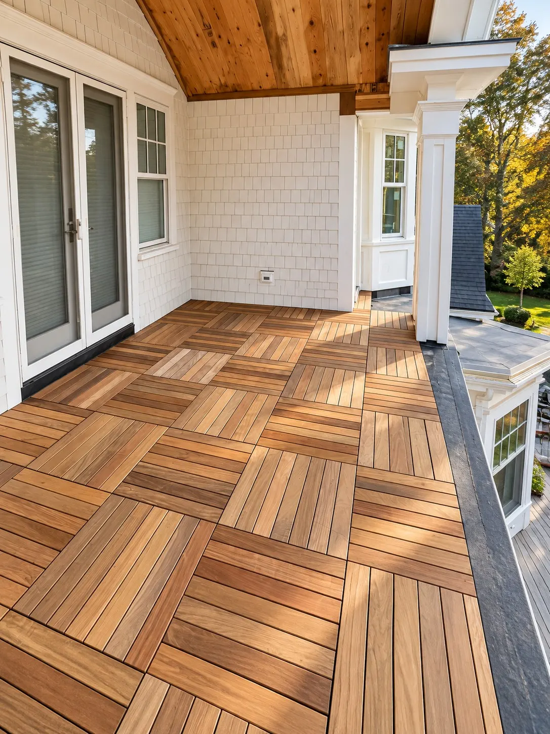 Deck, porch and pergola carpentry — 1