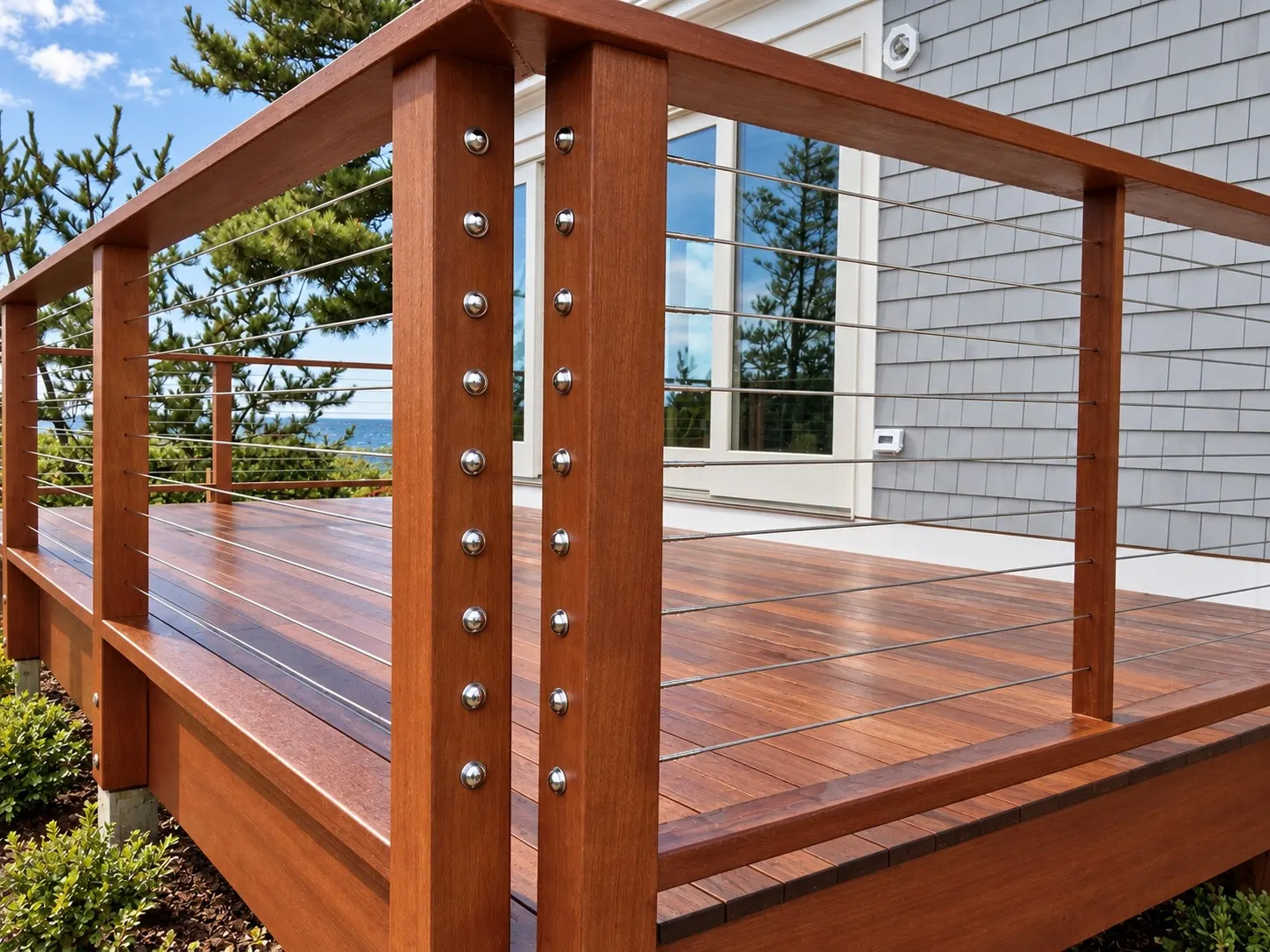 Deck, porch and pergola carpentry — 5