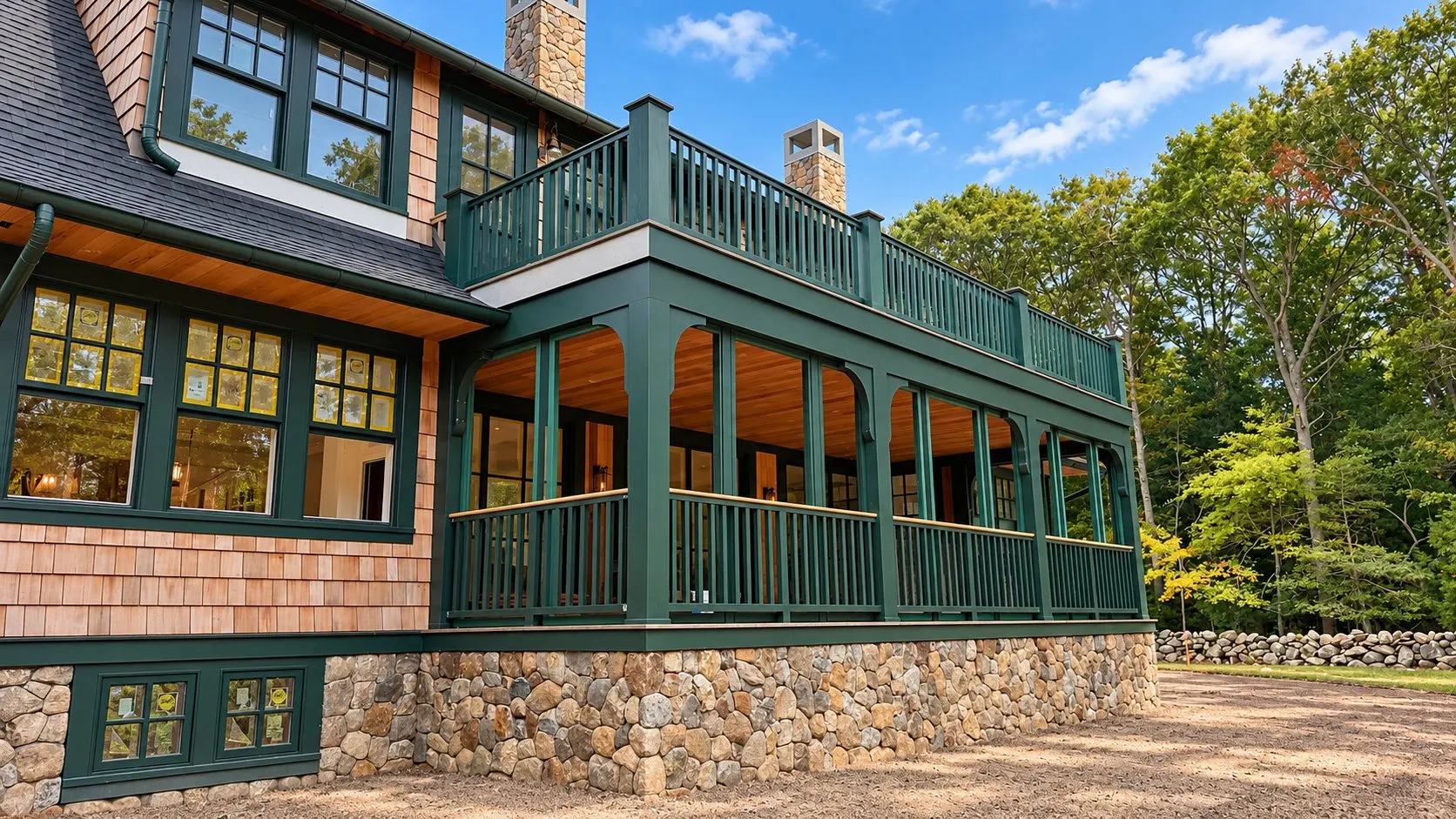 Deck, porch and pergola carpentry — 14
