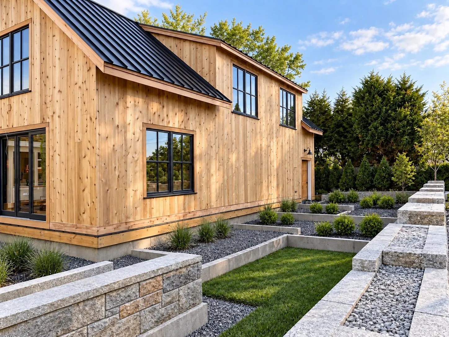 Exterior finish carpentry on a Cape Cod house — 6