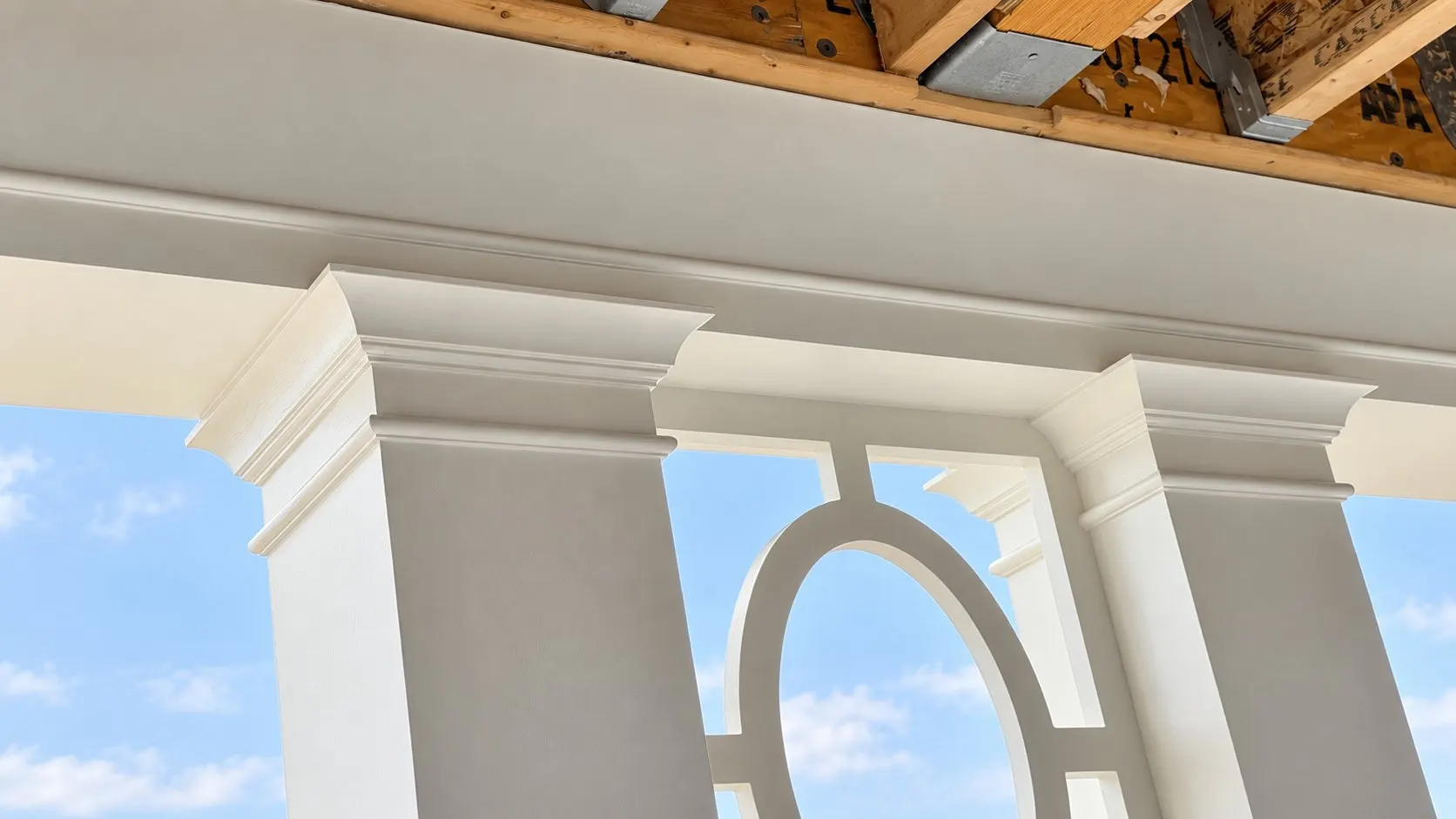 Exterior finish carpentry on a Cape Cod house — 12