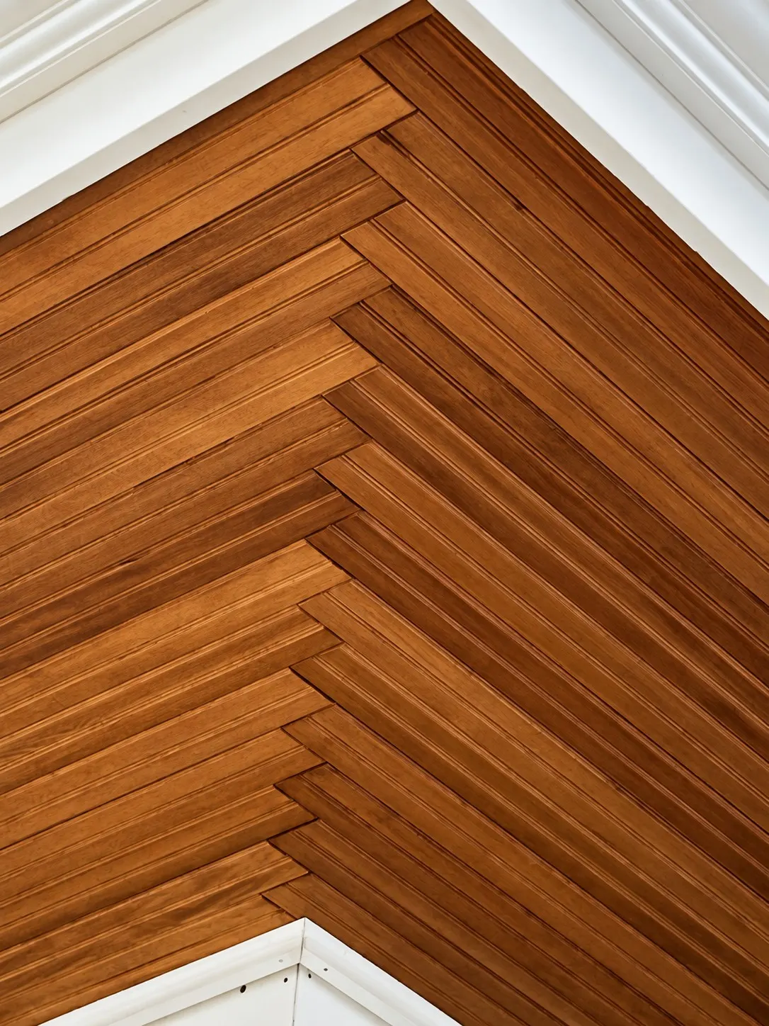 Exterior finish carpentry on a Cape Cod house — 17