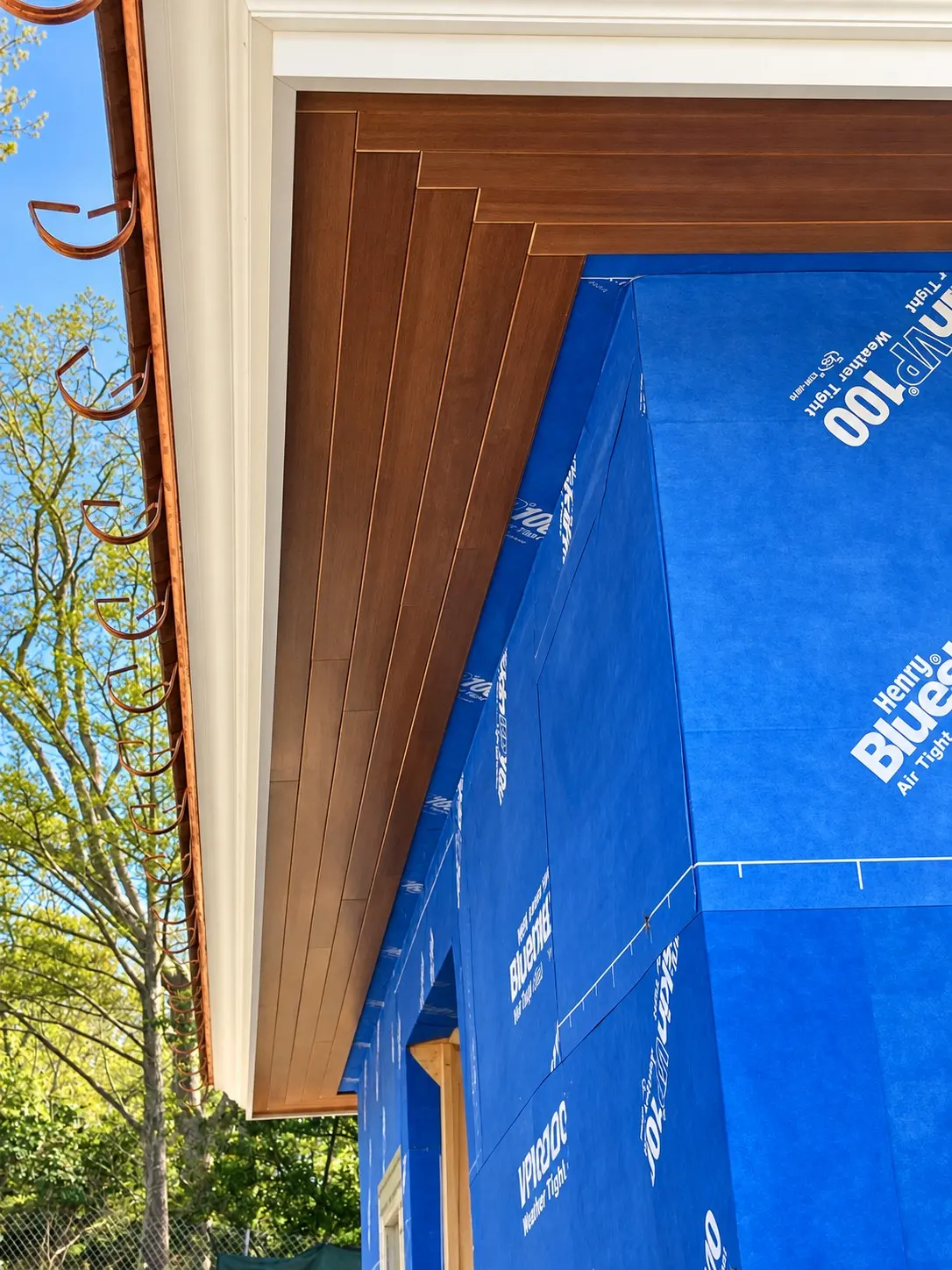 Exterior finish carpentry on a Cape Cod house — 18
