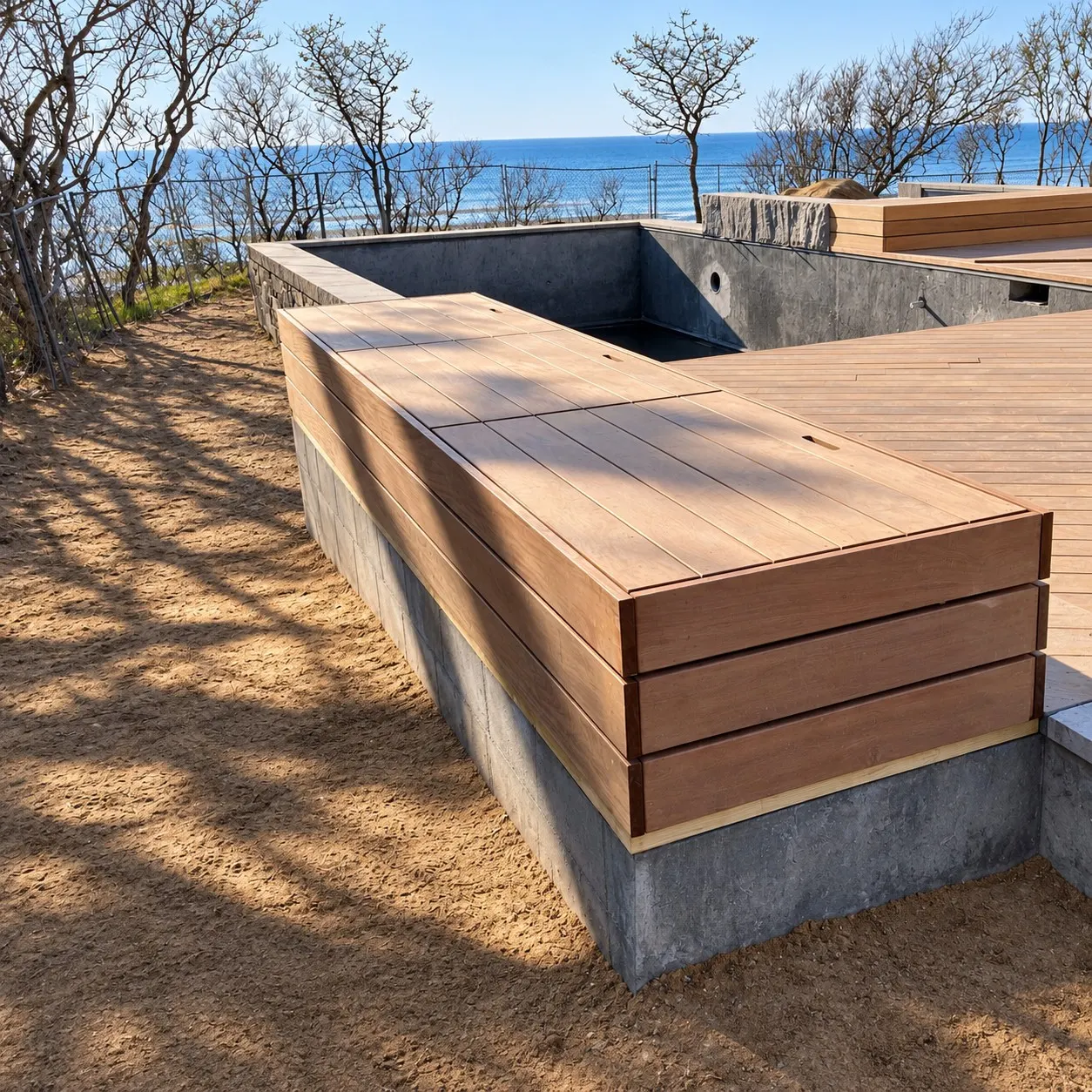 Exterior finish carpentry on a Cape Cod house — 24