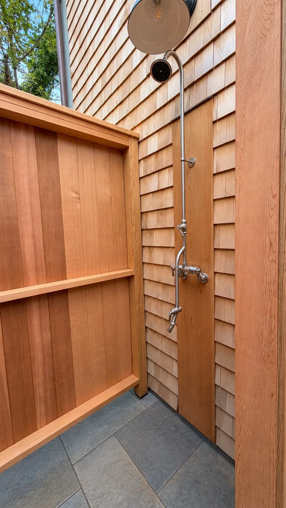 Exterior finish carpentry on a Cape Cod house — 38
