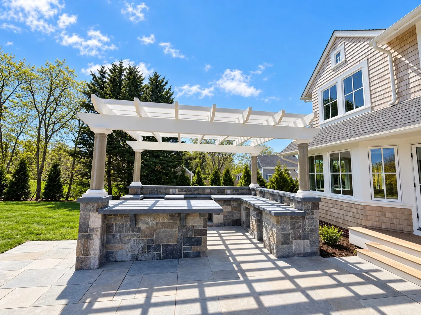 Deck, porch and pergola carpentry — 24