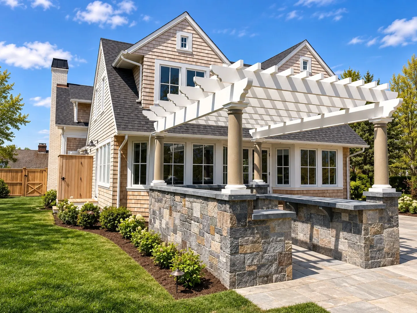 Deck, porch and pergola carpentry — 22