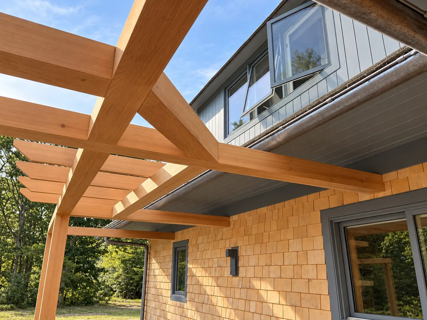 Deck, porch and pergola carpentry — 26