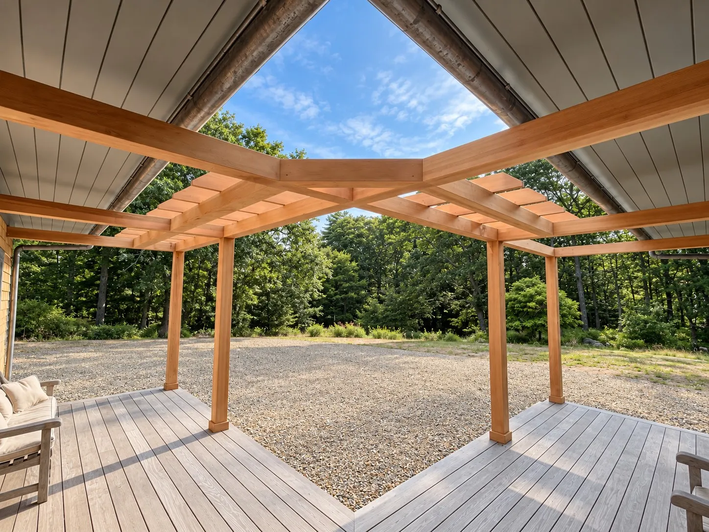 Deck, porch and pergola carpentry — 25