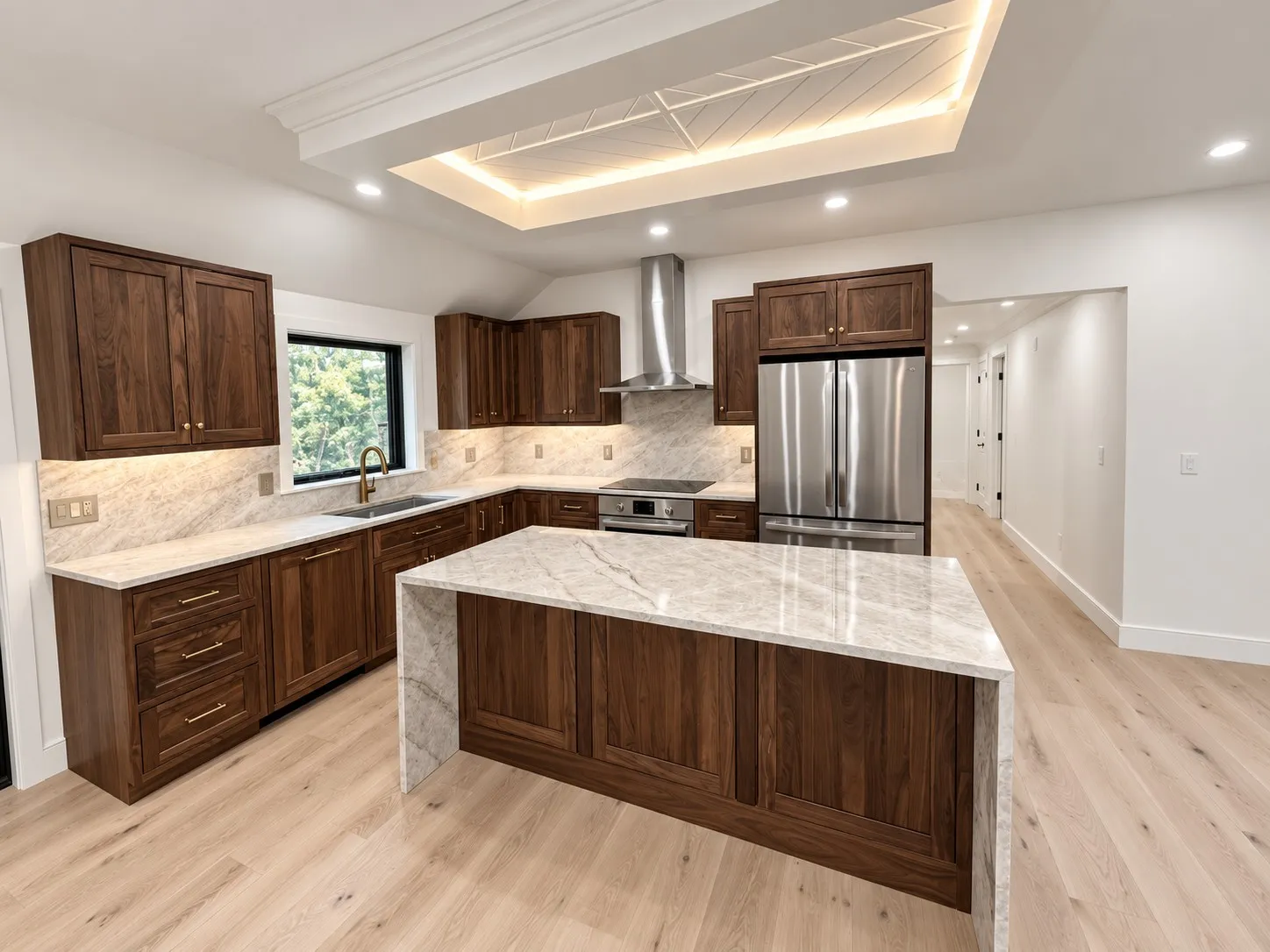 Interior remodeling work
