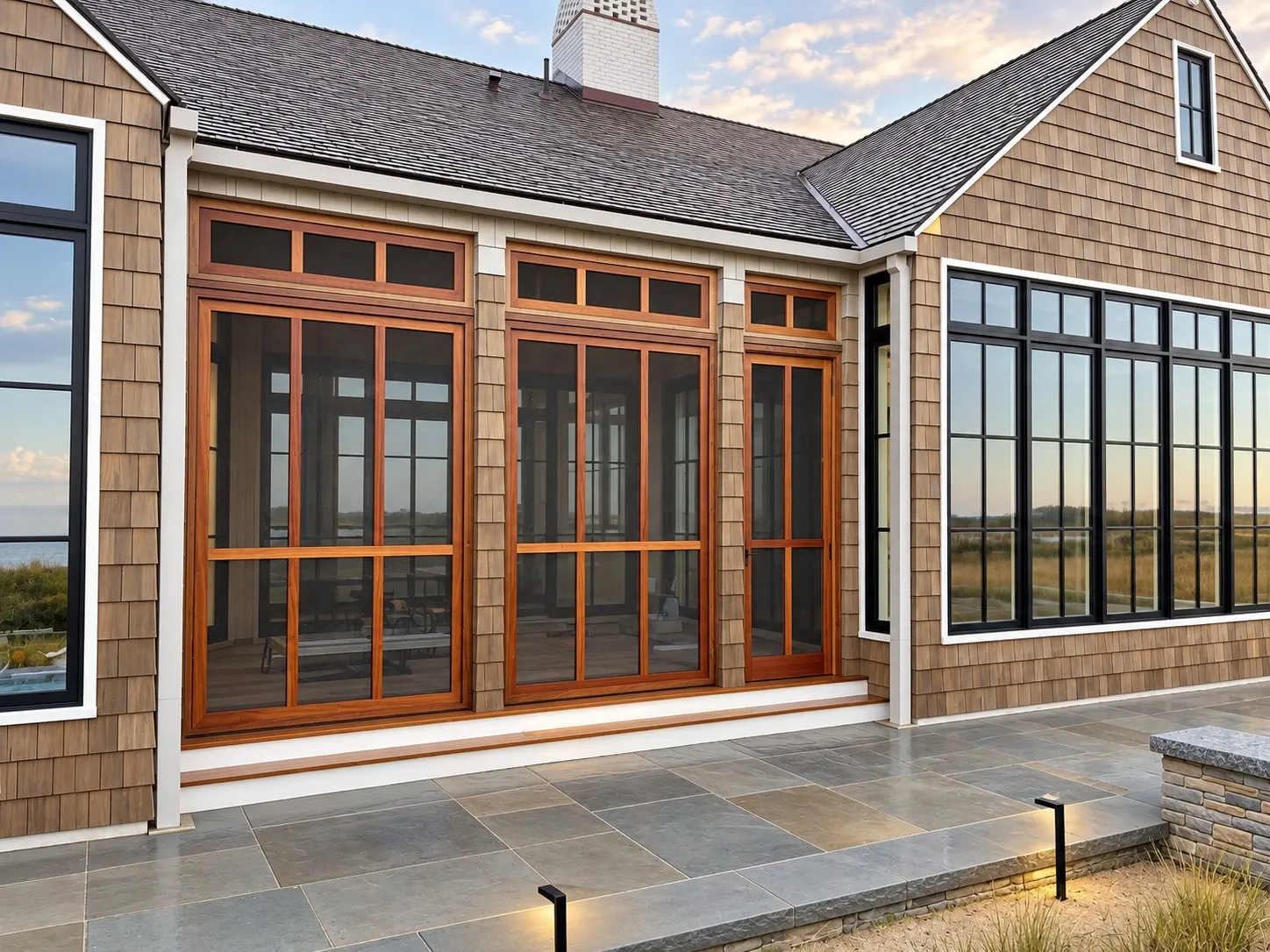 Window and door installation with finished trim — 2